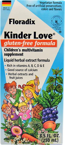 Flora Kinder Love® Gluten-Free Formula Children's Multivitamin -- 8.5 fl oz