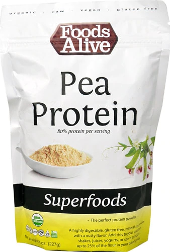 Foods Alive Organic Pea Protein Superfoods -- 8 oz