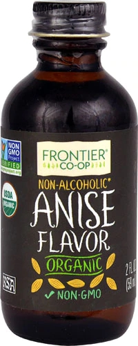 Frontier Co-Op Organic Anise Flavor Non-Alcoholic -- 2 fl oz