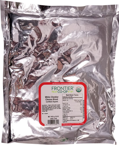Comprar Frontier Co-Op Organic White Cheddar Cheese Blend -- 16 oz