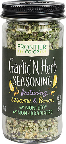 Frontier Natural Products Garlic N Herb Salt Free Blend -- 1.94 oz