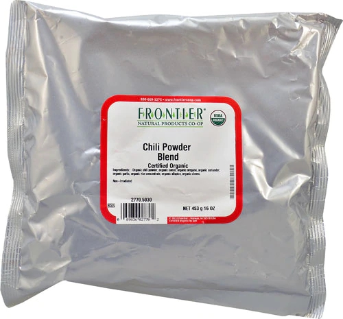 Comprar Frontier Natural Products Organic Chili Powder Blend -- 16 oz