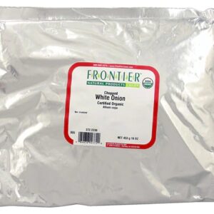 Frontier Natural Products Organic Onion White Chopped -- 1 lb