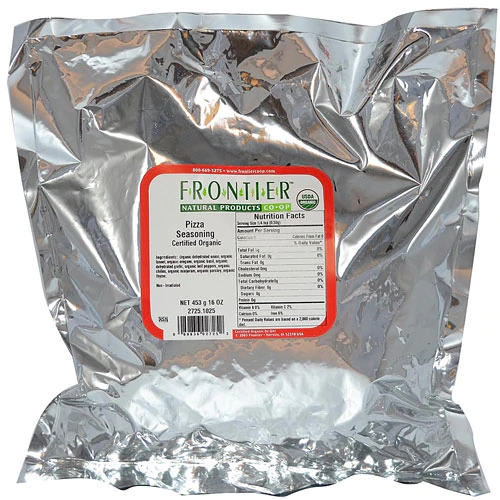 Comprar Frontier Natural Products Organic Seasoning Blend Pizza -- 1 lb