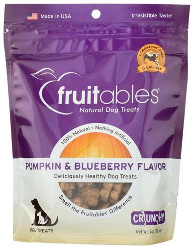 Fruitables Baked Dog Treats Pumpkin & Blueberry -- 7 oz