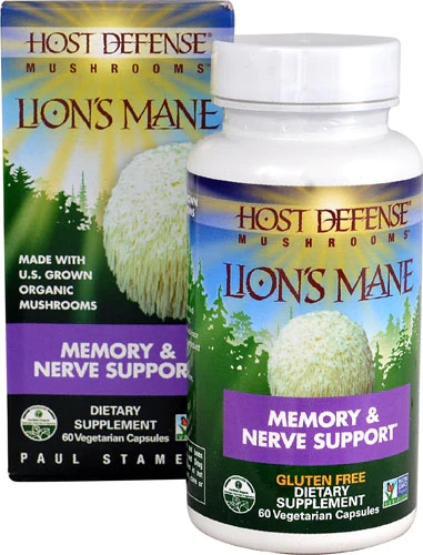 Comprar Fungi Perfecti Host Defense® Mushrooms™ Lion's Mane -- 60 Vegetarian Capsules