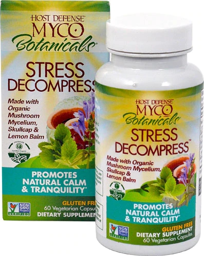 Comprar Fungi Perfecti Host Defense Myco Botanicals® Stress Decompress™ -- 60 Vegetarian Capsules
