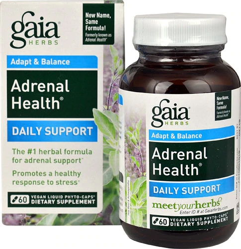 Comprar Gaia Herbs Adrenal Health® Daily Support -- 60 Vegan Liquid Phyto-Caps