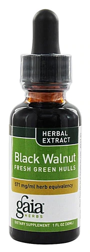 Comprar Gaia Herbs Black Walnut Fresh Green Hulls -- 571 mg - 1 fl oz