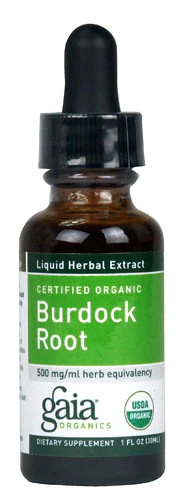 Comprar Gaia Herbs Burdock Root Certified Organic -- 500 mg - 1 fl oz