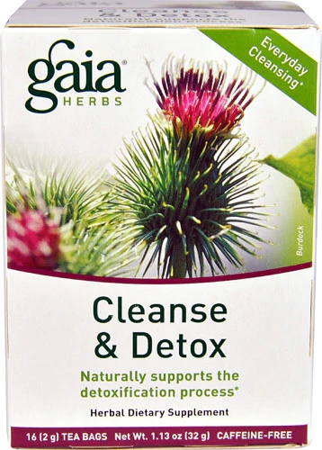 Gaia Herbs Cleanse and Detox -- 16 Tea Bags