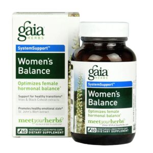Gaia Herbs Women's Balance -- 60 Vegetarian Liquid Phyto-Caps™