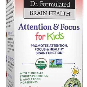 Garden of Life Dr. Formulated Brain Health Attention & Focus for Kids Watermelon Berry -- 60 Chewables