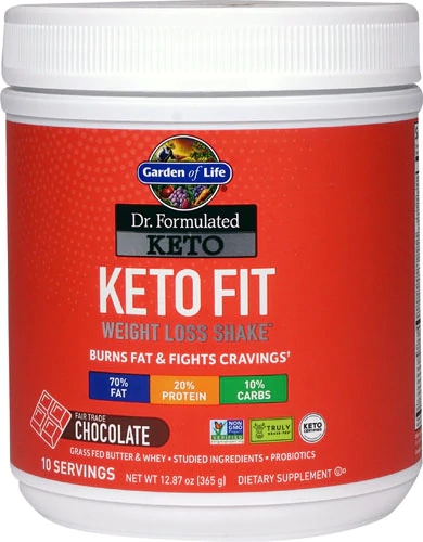 Comprar Garden of Life Dr. Formulated Keto Fit Chocolate -- 12.87 oz