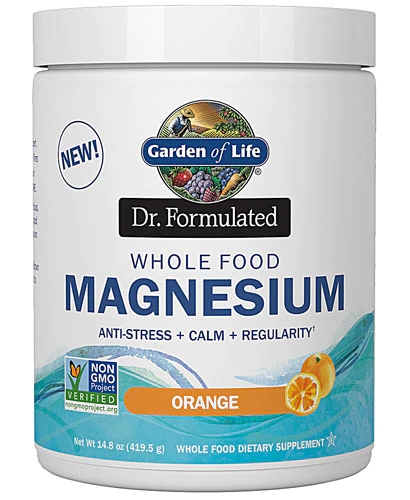 Garden of Life Dr. Formulated Magnesium Powder Orange -- 14.8 oz