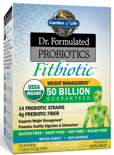 Comprar Garden of Life Dr. Formulated Probiotics Organic Fitbiotic™ -- 50 billion - 20 Packets