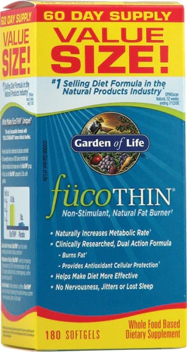 Garden of Life FucoTHIN® -- 180 Softgels