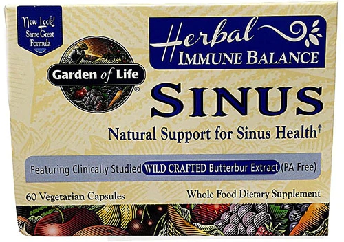 Comprar Garden of Life Herbal Immune Balance™ Sinus -- 60 Vegetarian Capsules