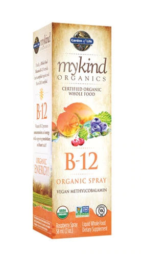 Comprar Garden of Life Mykind Organics B-12 Spray Raspberry -- 2 fl oz