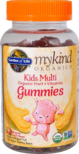 Comprar Garden of Life Mykind Organics Kids Multi Gummies Organic Fruit -- 120 Vegan Gummy Bears