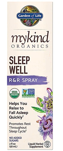 Comprar Garden of Life mykind Organics Sleep Well R&R Spray Liquid Herbal Supplement -- 2 fl oz