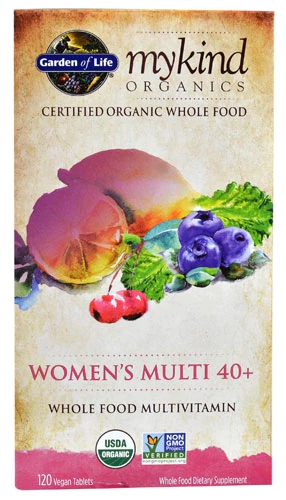 Comprar Garden of Life Mykind Organics Women's Multi 40 Plus -- 120 Vegan Tablets
