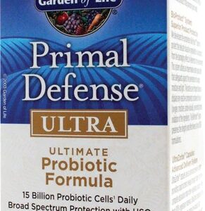 Garden of Life Primal Defense® Ultra Probiotic Formula -- 15 billion cells - 60 Vegetarian Capsules