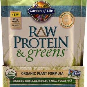Comprar Garden of Life Raw Organic Protein & Greens™ Lightly Sweet -- 10 Packets
