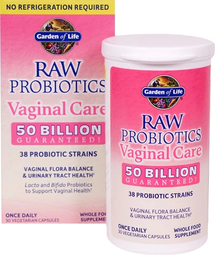 Comprar Garden of Life Raw Probiotics Vaginal Care -- 50 billion CFU - 30 Vegetarian Capsules