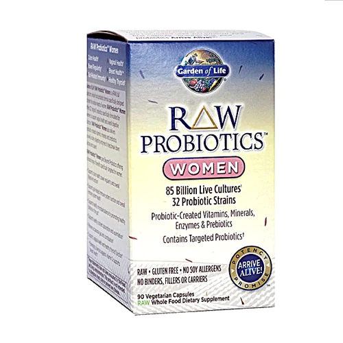 Comprar Garden of Life RAW Probiotics™ Women -- 85 billion - 90 Vegetarian Capsules
