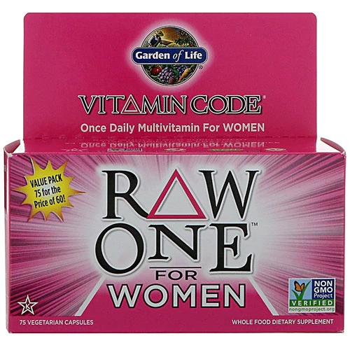 Comprar Garden of Life Vitamin Code® RAW One™ Multivitamin for Women -- 75 Vegetarian Capsules