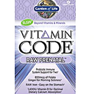 Garden of Life Vitamin Code® RAW Prenatal -- 30 Vegetarian Capsules