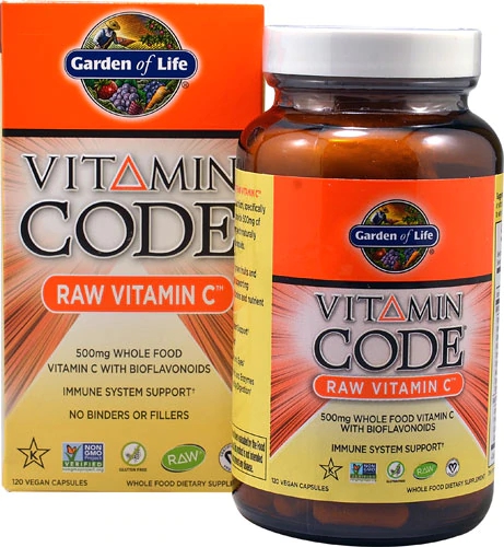 Comprar Garden of Life Vitamin Code® RAW Vitamin C™ -- 120 Vegan Capsules