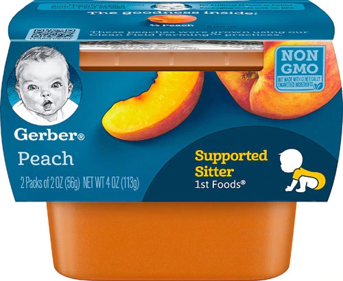 Gerber 1st Foods® Peach -- 2 Packs