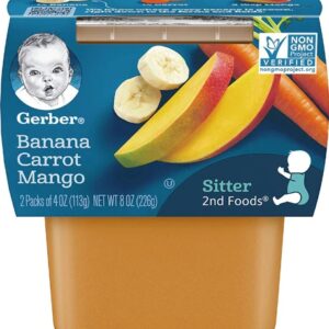 Gerber 2nd Foods Banana Carrot Mango -- 2 Packs
