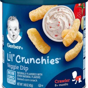 Gerber Lil' Crunchies® Veggie Dip -- 1.43 oz