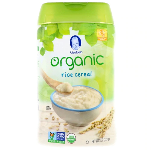 Comprar Gerber Organic Cereal Rice -- 8 oz