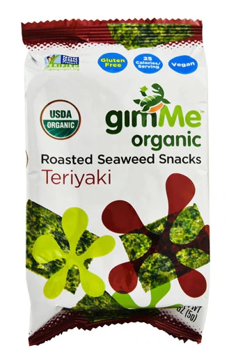 Comprar GimMe Organic Premium Roasted Seaweed Snacks Teriyaki -- 0.17 oz