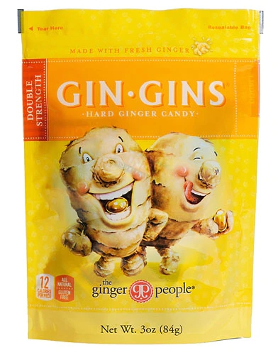 Ginger People Gin-Gins Hard Candy Double Strength -- 3 oz