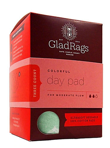 Comprar Gladrags Color Cotton Day Pad -- 3 Pack