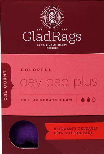 Comprar Gladrags Colorful Day Pad Plus Reusable Cotton Pads -- 1 Pad