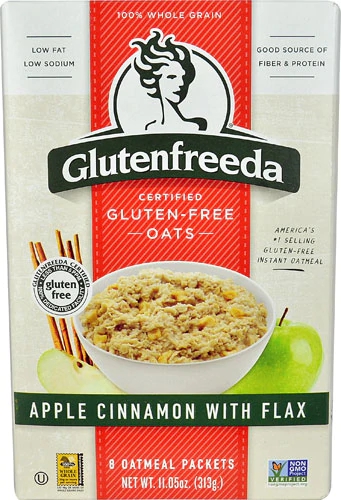 Comprar Glutenfreeda Certified Gluten-Free Oats Apple Cinnamon with Flax -- 8 Packets
