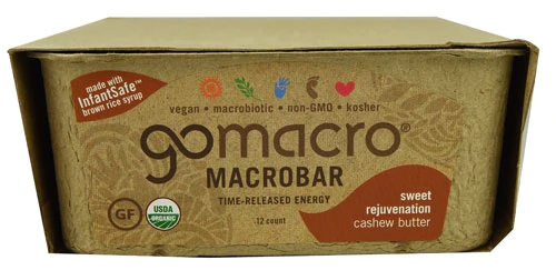 Comprar Go Macro Organic Macrobar Gluten Free Sweet Rejuvenation Cashew Butter -- 12 Bars