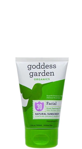 Goddess Garden Organics Facial Natural Sunscreen SPF 30 -- 3.4 fl oz