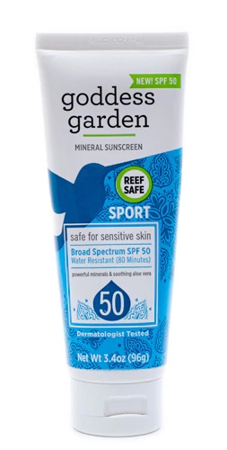 Comprar Goddess Garden Organics Sport 50 Natural Mineral Sunscreen SPF 50 -- 3.4 oz