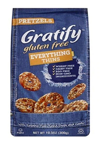 Comprar Gratify Gluten Free Pretzels Everything Thins -- 10.5 oz