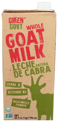 Green Goat Whole Goat Milk -- 32 fl oz