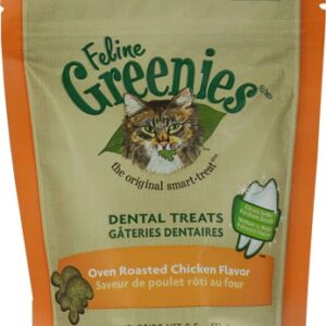 Comprar Greenies Feline Dental Treats Oven Roasted Chicken -- 2.5 oz