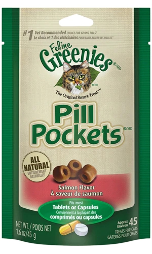 Comprar Greenies Feline Pill Pockets Salmon -- 1.6 oz