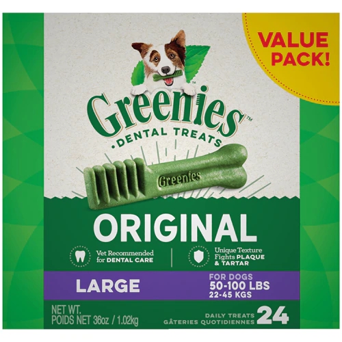 Greenies Original Large Dog Dental Treats -- 36 oz